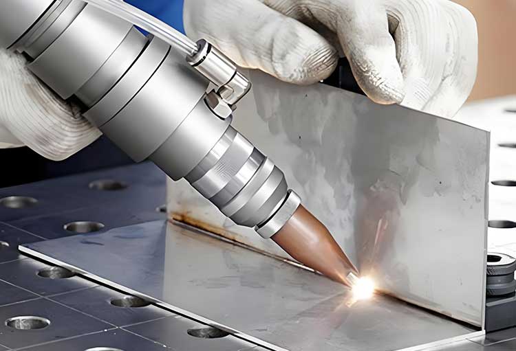 How thick a steel plate can a laser welder weld