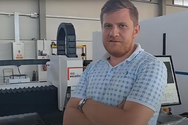 FS3015 sheet metal laser cutting machine purchased by Turkish customers