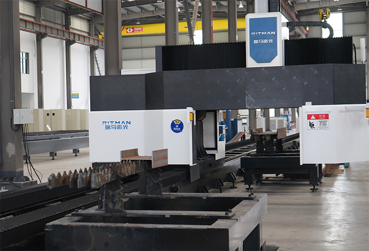 The main application scenarios of Ritman laser cutting machine in the steel structure industry