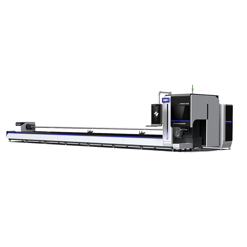 2 chuck tube laser cutting machine